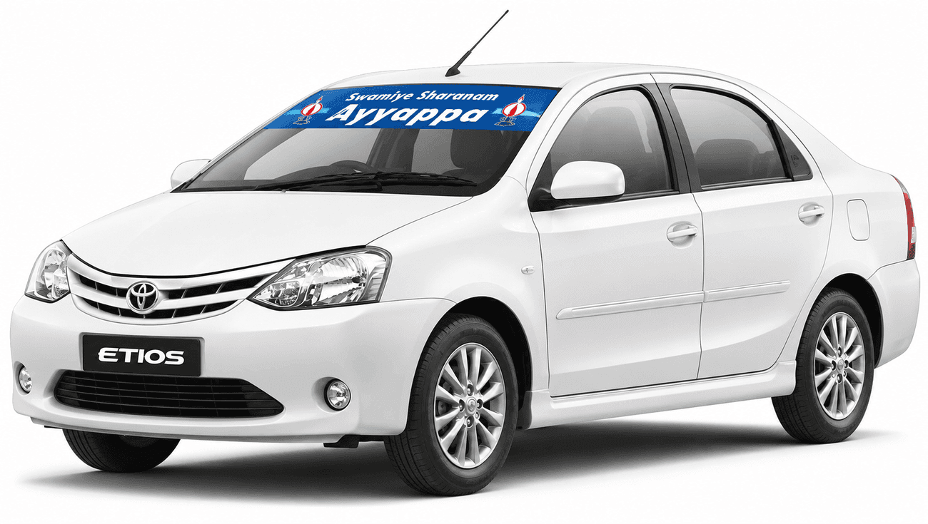 5-seater Etios sedan rental for corporate travel in Bangalore
